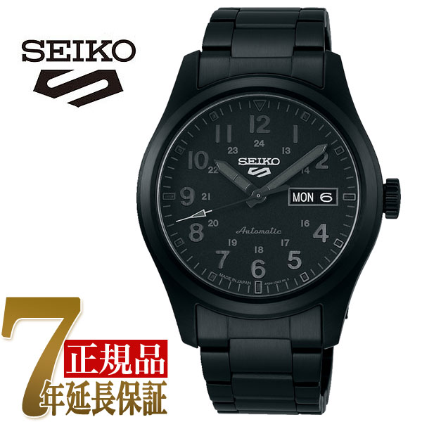 セイコー SEIKO Seiko 5 Sports SKX Street Style メンズ 腕時計 ブラック SBSA165｜1more
