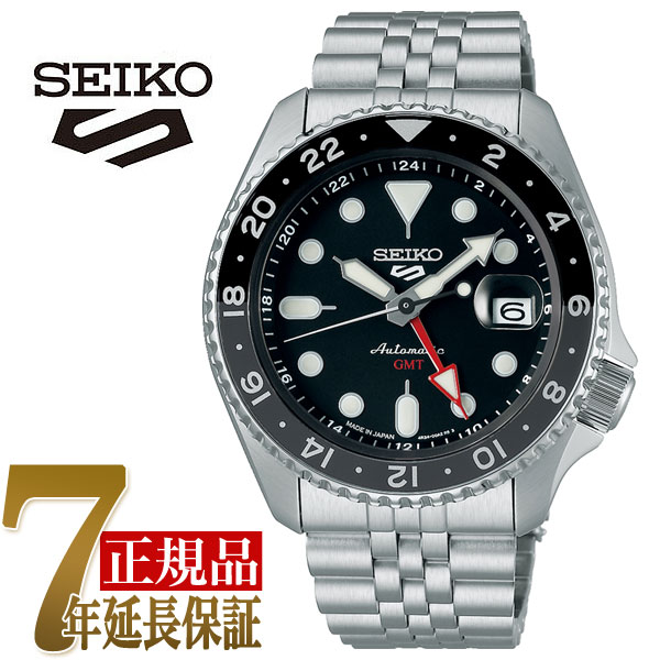 セイコー SEIKO Seiko 5 Sports SKX Sports Style メンズ 腕時計 ブラック SBSC001｜1more