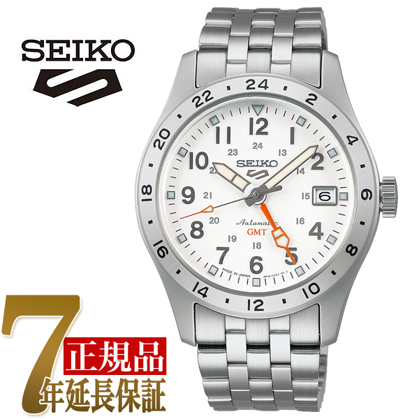 セイコー SEIKO Seiko 5 Sports (2019) Field Sports Style メンズ 腕時計 ホワイト SBSC009