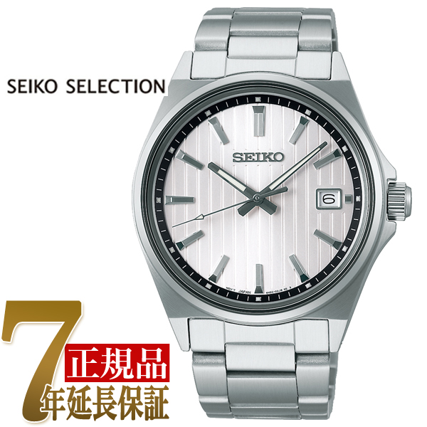 セイコー SEIKO SEIKO SELECTION メンズ メンズ 腕時計 ホワイト SBTH001｜1more