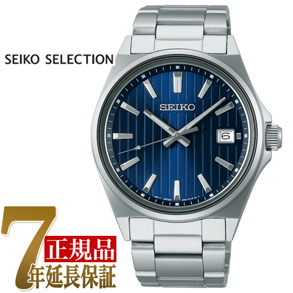 セイコー SEIKO SEIKO SELECTION メンズ メンズ 腕時計 ブルー SBTH003｜1more