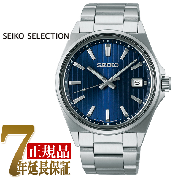 セイコー SEIKO SEIKO SELECTION メンズ メンズ 腕時計 ブルー SBTH003