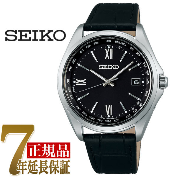 セイコー SEIKO SEIKO SELECTION  メンズ 腕時計 ブラック SBTM297｜1more