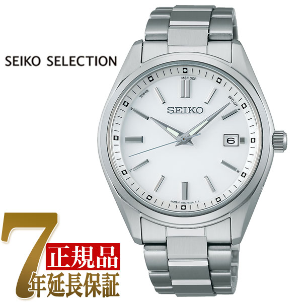 セイコー SEIKO SEIKO SELECTION メンズ メンズ 腕時計 ホワイト SBTM317