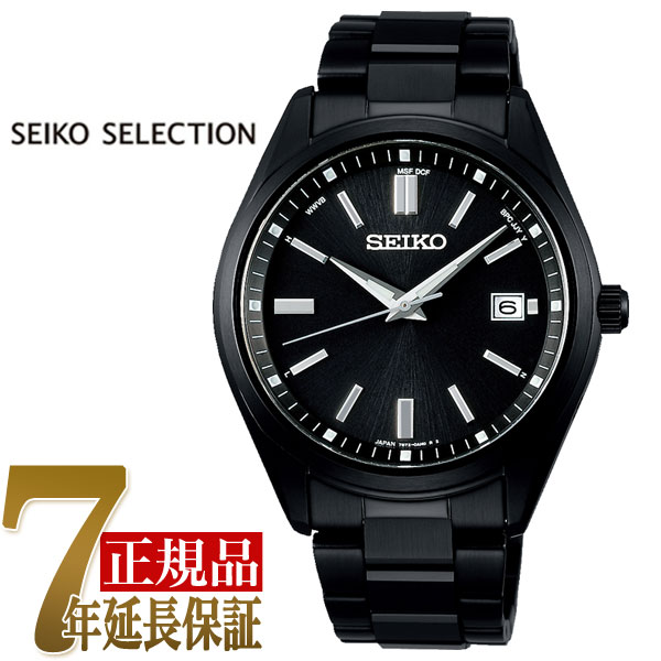 セイコー SEIKO SEIKO SELECTION メンズ メンズ 腕時計 ブラック SBTM325