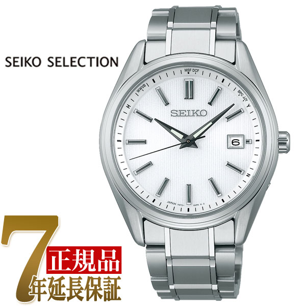 セイコー SEIKO SEIKO SELECTION メンズ メンズ 腕時計 パールホワイト SBTM337 :SBTM337:1MORE