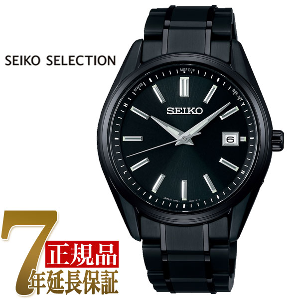 セイコー SEIKO SEIKO SELECTION メンズ メンズ 腕時計 ブラック SBTM343 :SBTM343:1MORE