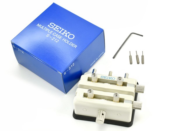 SEIKO セイコー S-212 強力保持器 腕時計専用工具 ケース固定器具 万能ケースホルダー 腕時計調整 電池交換  SEIKO-S-212-HOJIKI