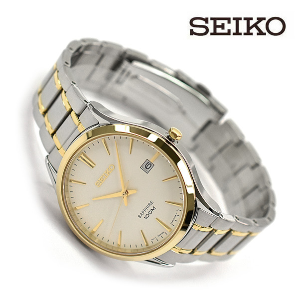 SEIKO 逆輸入セイコー メンズ クォーツ 腕時計 ホワイト  SGEG96P1｜1more｜02