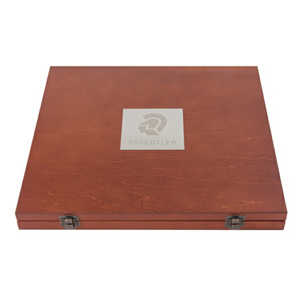 ステッドラー カラト アクェレル 色鉛筆 60色セット・木箱 イラスト