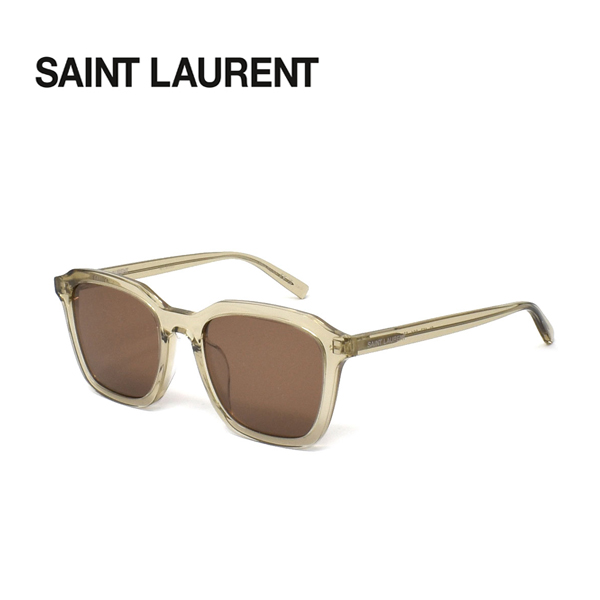 SAINT LAURENT SL 457 サングラス クリアフレーム SAINT LAURENT サンローラン サングラス SL 457 メンズ スクエア型