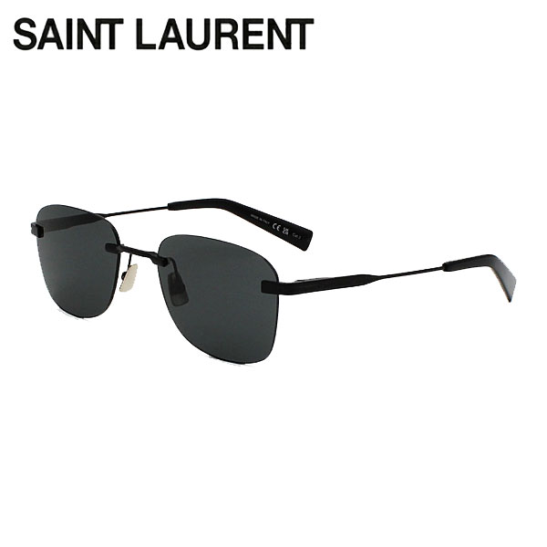 SAINT LAURENT サンローラン サングラス ユニセックス ブラック×グレー