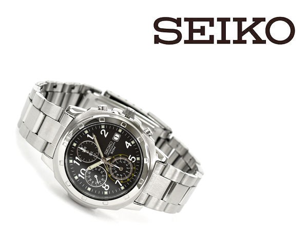 セイコー SEIKO 逆輸入 クロノグラフ 腕時計 SND195 : 1MORE - 通販 