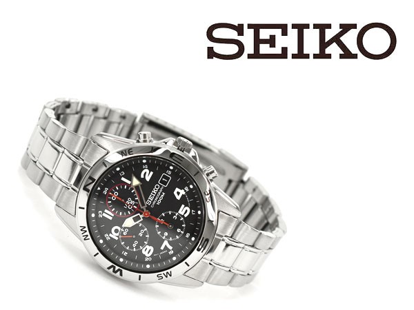 セイコー SEIKO 逆輸入 クロノグラフ 腕時計 SND375 : 1MORE - 通販