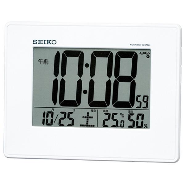 【SEIKO CLOCK】セイコー SEIKO 電波時計 掛置兼用時計 SQ770W｜1more