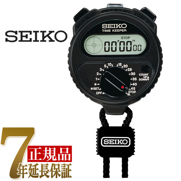 セイコー SEIKO ストップウオッチ タイムキーパー   デジタル SSBJ025｜1more