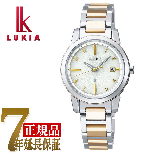 SEIKO セイコー LUKIA ルキア I Collection レディース 腕時計 ホワイト SSQV082