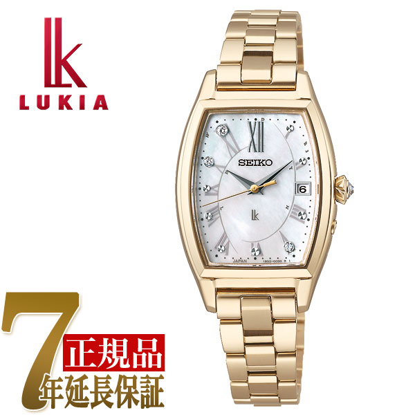 【おまけ付き】セイコー SEIKO ルキア Grow レディース 腕時計 ホワイト SSQW074