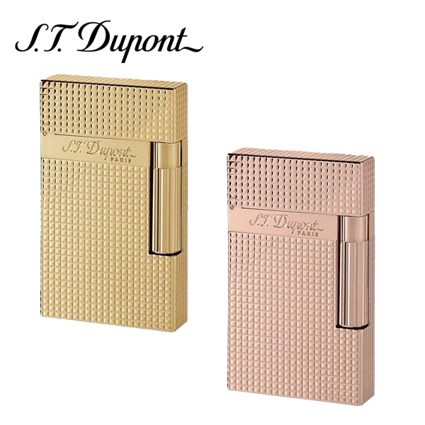 デュポン ライン2 ライター LIGNE2 S.T.DUPONT ガスライター 喫煙具 ダイヤモンドヘッド ゴールド STD 16 :STD 16:1MORE