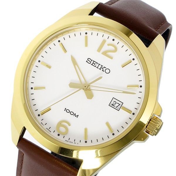 セイコー SEIKO クオーツ メンズ 腕時計 SUR216P1 ホワイト : 1MORE