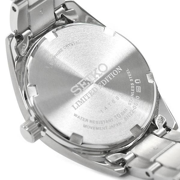 SEIKO 逆輸入セイコー レディース クォーツ 腕時計 ホワイト ペア 140周年 SUR463P1｜1more｜05