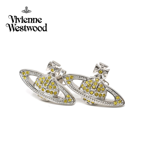 ヴィヴィアン・ウエストウッド MINI BAS RELIEF ピアス Vivienne Westwood オーブ シルバー レディース VV-62020033-02P130