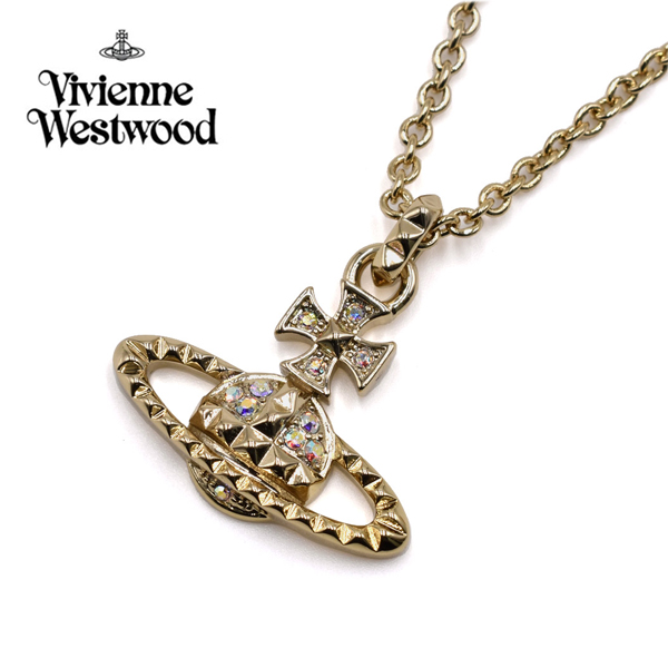 ヴィヴィアン・ウエストウッド MAYFAIR BAS RELIEF PENDANT ネックレス・ペンダント Vivienne Westwood オーブ ゴールド レディース VV-63020052-R115