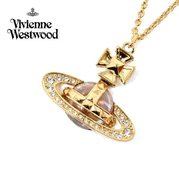 ヴィヴィアン・ウエストウッド PINA BAS PELIFE PENDANT ネックレス・ペンダント Vivienne Westwood オーブ ゴールド レディース VV-63020114-R108