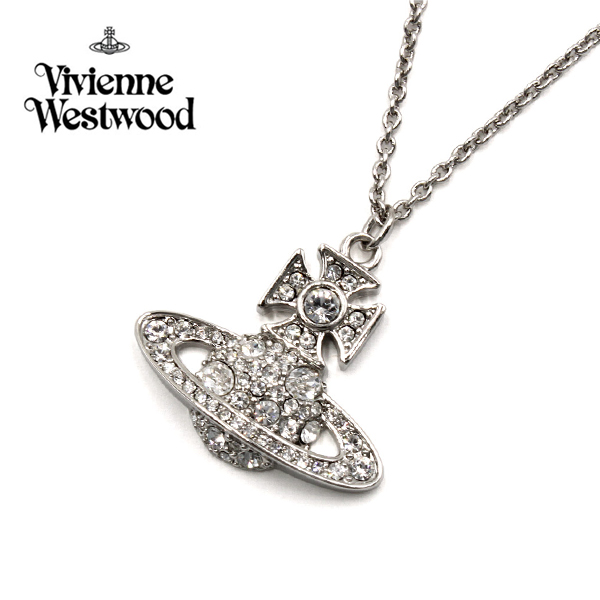 ヴィヴィアン・ウエストウッド FRANCETTE BAS RELIEF ネックレス・ペンダント Vivienne Westwood オーブ シルバー レディース VV-63020372-02P201