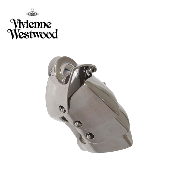 ヴィヴィアン・ウエストウッド ARMOUR RING 指輪・リング Vivienne Westwood オーブ ガンメタル レディース VV-64030003-S001