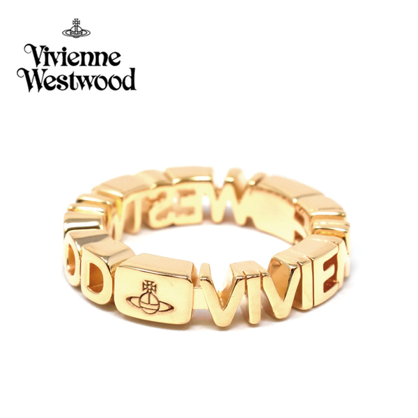 ヴィヴィアン・ウエストウッド NOTTINGHAM RING 指輪・リング Vivienne Westwood オーブ ロゴ ゴールド レディース VV-64040023-R001