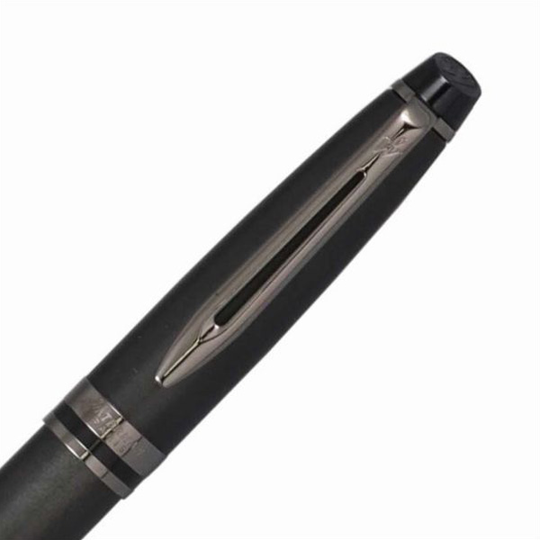 WATERMAN（ウォーターマン） エキスパート 万年筆 メタリックブラック