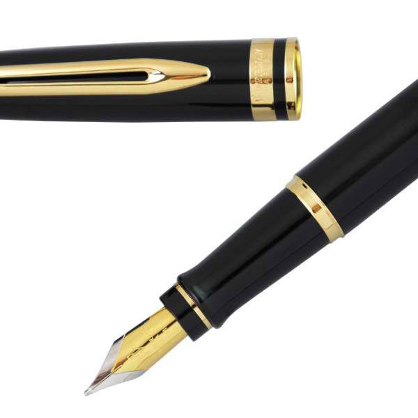 ウォーターマン エキスパートエッセンシャル 万年筆 ブラックGT F(細字) WM-EPES-FP-2243112 | WATERMAN | 02