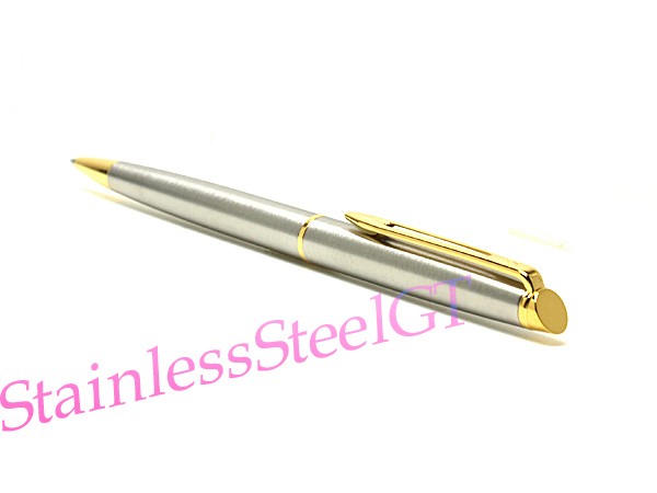 WATERMAN ウォーターマン メトロポリタン ボールペン 筆記具 文房具 GT Wm-MetroP-BP-SSG |  | 01