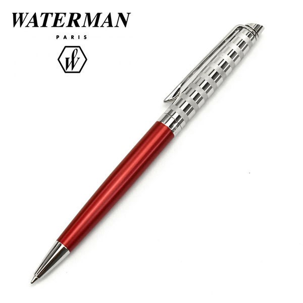 【WATERMAN】ウォーターマン メトロポリタン デラックス ストライプレッドCT ボールペン 油性 WM-METROPDX-SRD-BP｜1more｜02