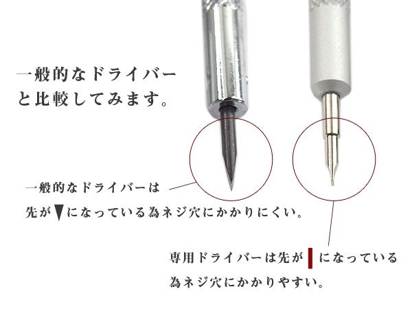 ROREX DRIVER ロレックス用 ベルト調節ドライバーセット 腕時計工具