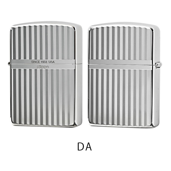 ジッポー 162 ライター ZIPPO ARMOR STANDARD DESIGN アーマー ダイヤモンドカット シンプル 無地 シルバー ZIP-16SDの画像