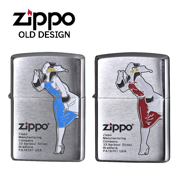 ジッポー オールドデザイン ライター ZIPPO  OLD DESIGN ウィンディー WINDY シルバー ZIP-200-WINDY｜1more