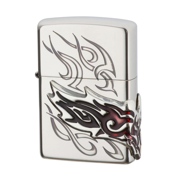 【ZIPPO】 ジッポー オイルライター ロストウイング 両面加工 シルバー 20LOWI-SV zippo ジッポ ライター 喫煙具｜1more