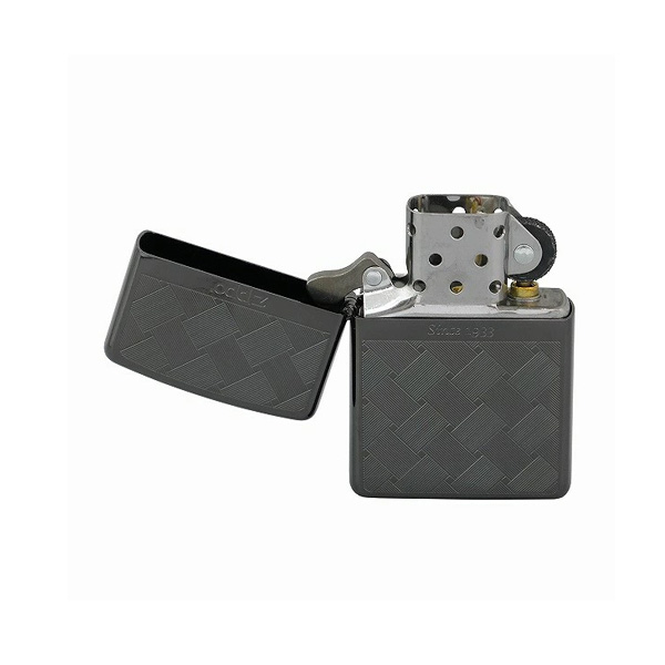 【ZIPPO】 ジッポー オイルライター つむぎ柄 メッシュ 両面加工 2BK-MESH BK zippo ジッポ ライター 喫煙具 | ZIPPO | 04