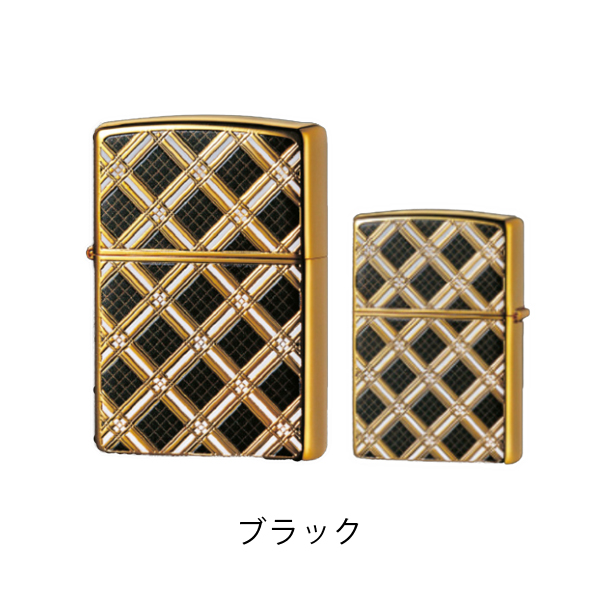 ZIPPO ジッポー DIA ライター 両面加工 レッド ブラック ZIP-2G