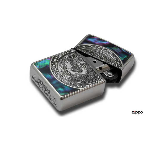 【ZIPPO】 ジッポー オイルライター 特殊加工 Dragon Shellfish ドラゴンシェル 2SV-DRSF zippo ジッポ ライター 喫煙具｜1more｜03