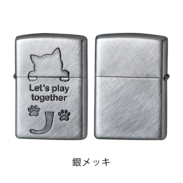 ジッポー キャットシリーズ ライター ZIPPO  CAT SERIES 猫 ネコ 真鍮 銀  ZIP-2UD｜1more｜03