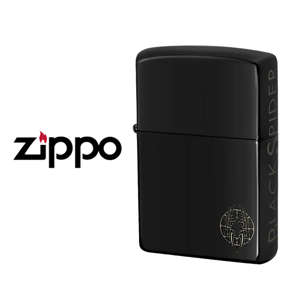 ジッポー ブラックスパイダー ライター ZIPPO エボニー ZIP-B-SPIDER-EBONY