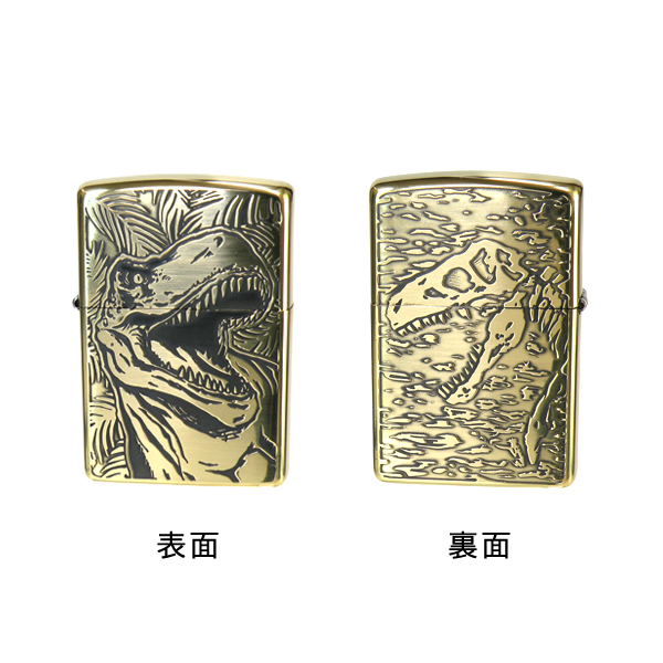 ZIPPO（ジッポー） ディノデラックス 恐竜 ライター メンズ シルバー