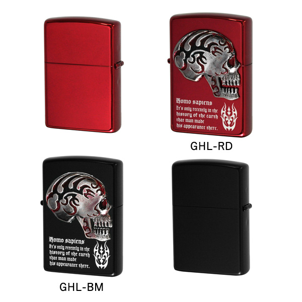 【ZIPPO】 ジッポー オイルライター SKULL スカルドクロ系 ゴースト  GHL zippo ジッポ ライター 喫煙具｜1more｜02