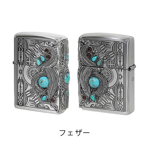 ZIPPO（ジッポー） インディアンスピリット ライター 両面加工