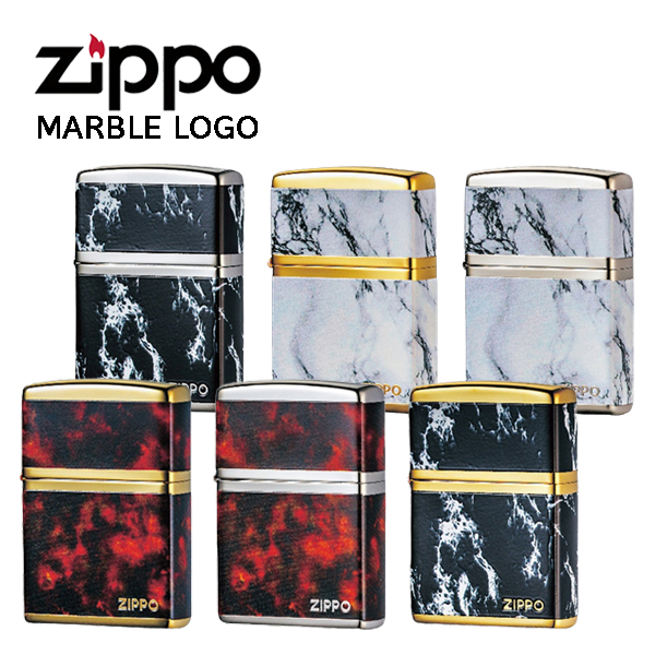 ジッポー マーブルロゴ ライター ZIPPO MARBLE LOGO 四面連続加工 ZIP MARBLE :ZIP MARBLE:1MORE