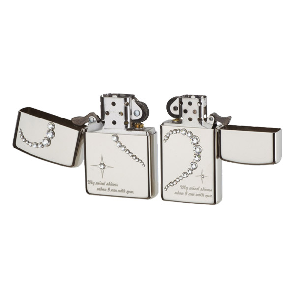ジッポー ペアジッポー ライター メンズ シルバー ハート ZIPPO ZIP-MMWH-NIP | ZIPPO | 01