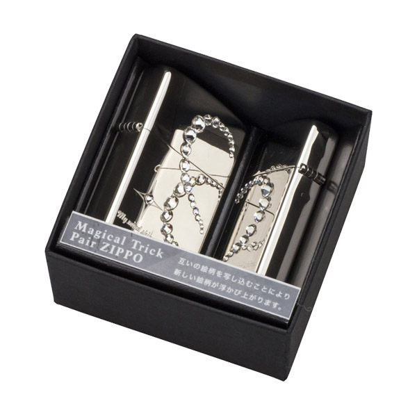 ジッポー ペアジッポー ライター メンズ シルバー ハート ZIPPO ZIP-MMWH-NIP | ZIPPO | 02